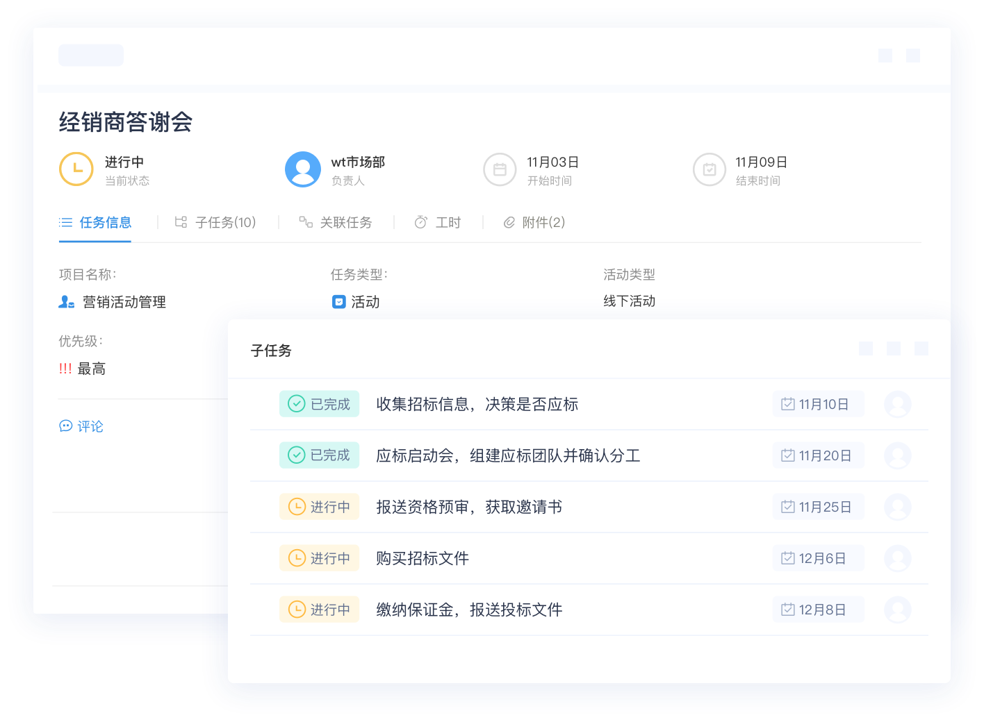 组织团队工作