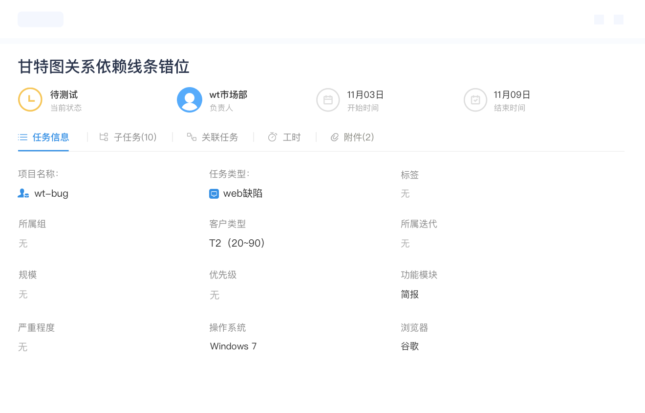 响应需求、缺陷