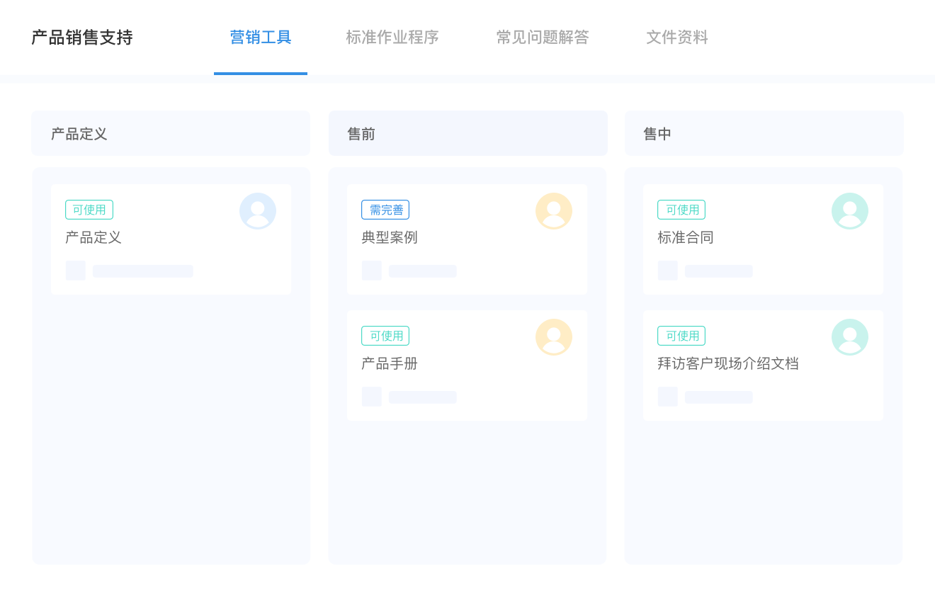 协助产品实施